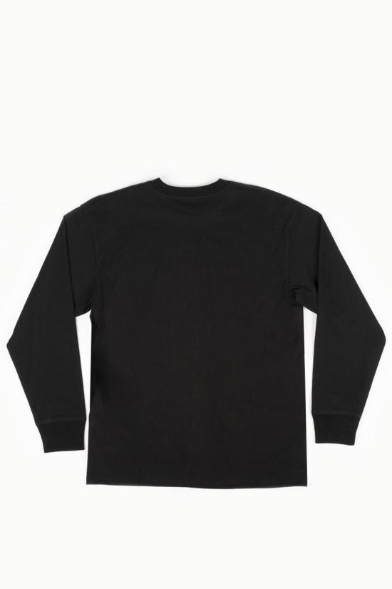 26FW 칼하트 WIP 아메리칸 스크립트 롱슬리브 티셔츠 I029955 89XX BLACK DOM - CARHARTT WIP