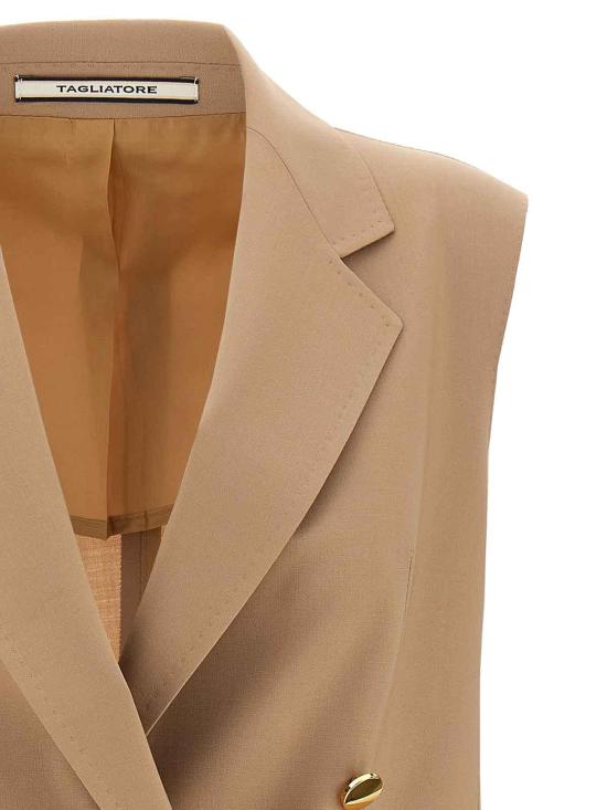  딸리아토레 베스트 JBERNICE190043A1178 Beige - TAGLIATORE