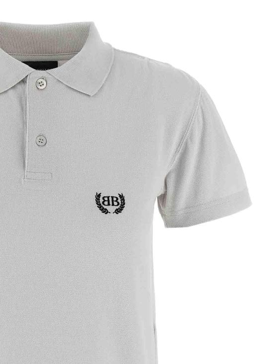  발렌시아가 폴로 티셔츠 833244TSVC79012 Grey - BALENCIAGA
