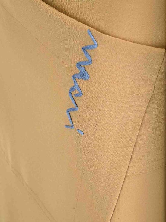 26SS 마르니 미디 스커트 GOMA0698S0UTP77100W74 Beige - MARNI