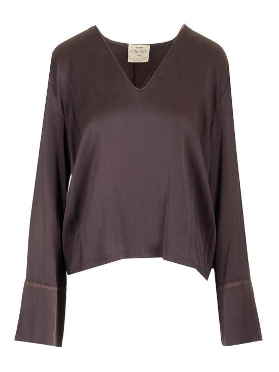 25SS 포르테포르테 긴팔 티셔츠 13580MYSHIRTF47A8014 Brown