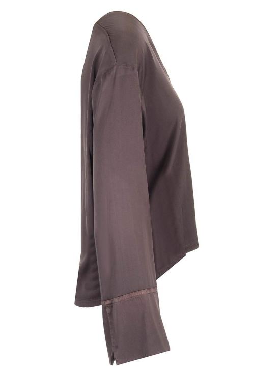 25SS 포르테포르테 긴팔 티셔츠 13580MYSHIRTF47A8014 Brown - FORTE FORTE