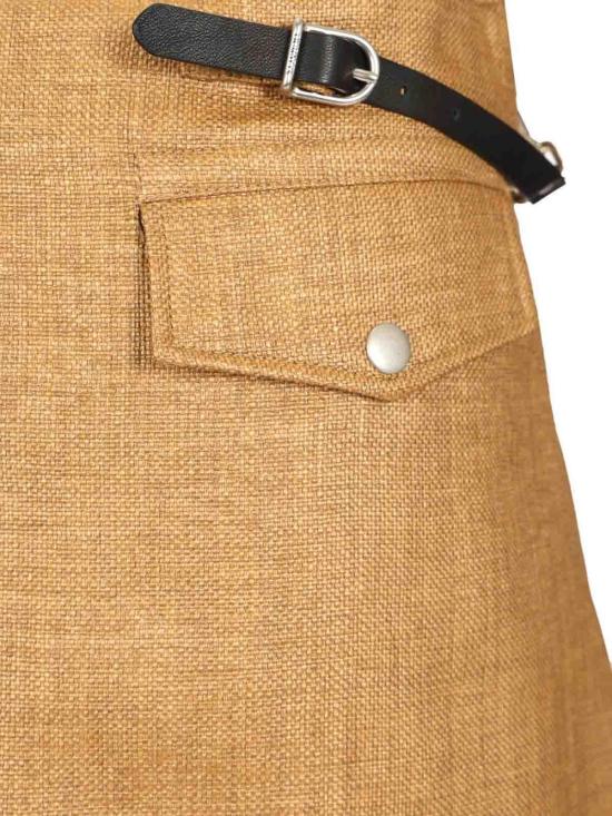 25SS 두라찌 숏 스커트 SS25SK02068RAFBR04 Beige - DURAZZI