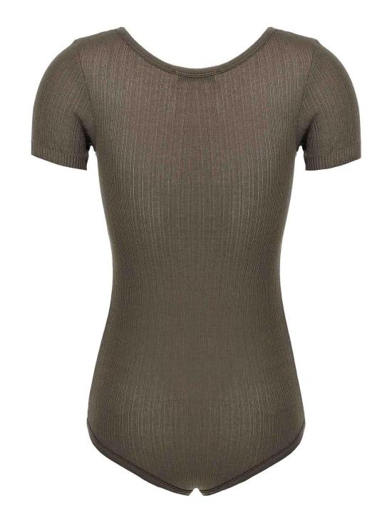  르메르 바디수트 티셔츠 TO1324LK1017BR449 Brown - LEMAIRE