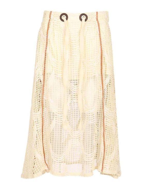 26SS 두라찌 미디 스커트 SS25SK07071RETI001 White