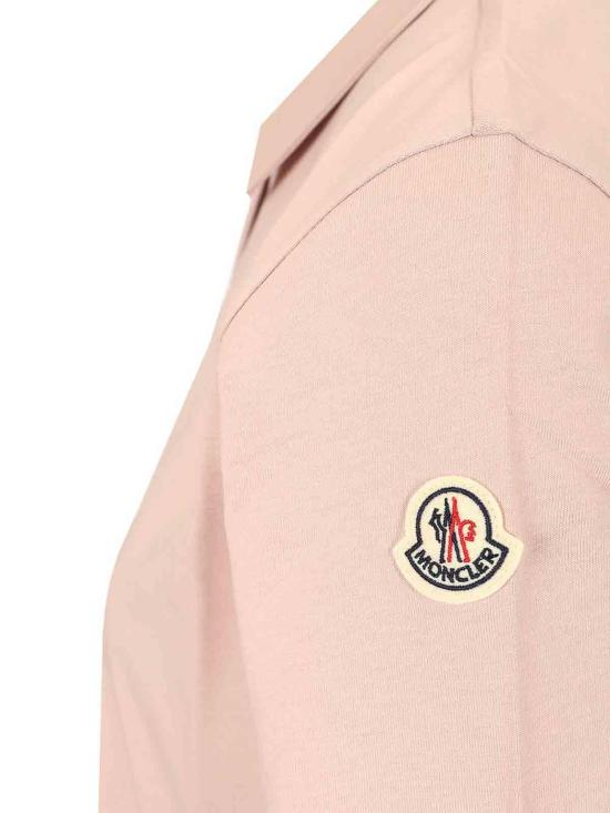  몽클레어 폴로 티셔츠 K10938A0000289AJS529 Pink - MONCLER