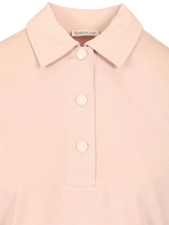  몽클레어 폴로 티셔츠 K10938A0000289AJS529 Pink - MONCLER