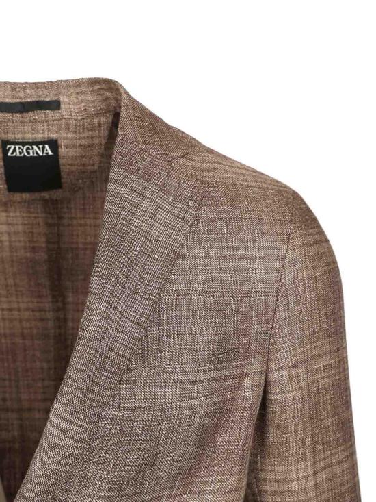 25SS 에르메네질도제냐 수트 자켓 950727A91DNMG0950727A9 Brown - ERMENEGILDO ZEGNA