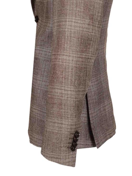 25SS 에르메네질도제냐 수트 자켓 950727A91DNMG0950727A9 Brown - ERMENEGILDO ZEGNA