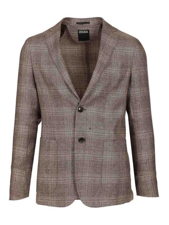 25SS 에르메네질도제냐 수트 자켓 950727A91DNMG0950727A9 Brown