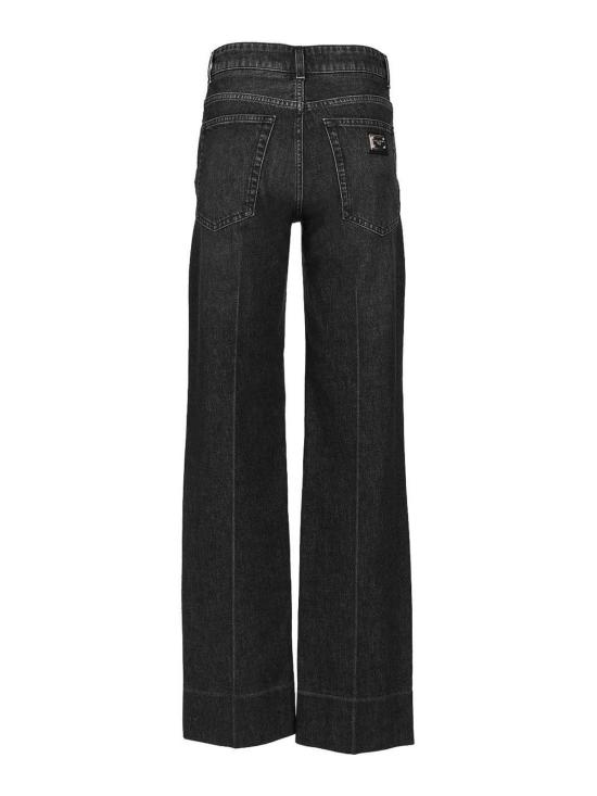 25SS 돌체앤가바나 스트레이트 팬츠 FTC8CDG8MS8S9001 Black - DOLCE & GABBANA