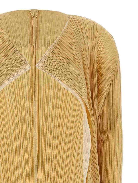  플리츠플리즈 가디건 PP56JA43241 Beige - PLEATS PLEASE