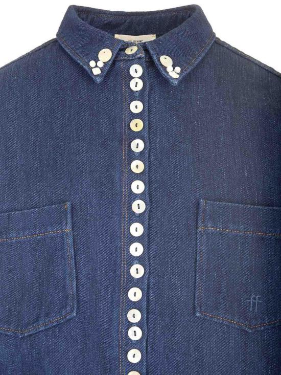 26SS 포르테포르테 셔츠 13545BISMYSHIRTF47A5019 Blue - FORTE FORTE