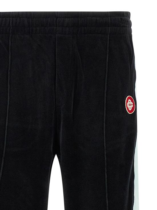 25FW 카사블랑카 스트레이트 팬츠 MPF25JTR28101BLACK - CASABLANCA