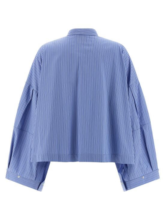 25FW MAISON JEJIA 블라우스 MJD118AATEX56BLUECOTTONSTRIPES - JEJIA