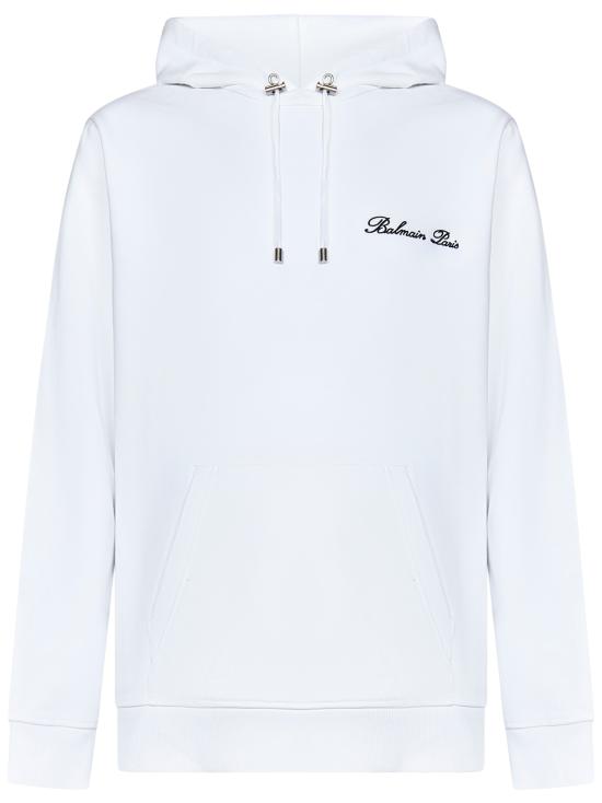 25FW 발망 긴팔 티셔츠 DH1JT047BC78 GAB White