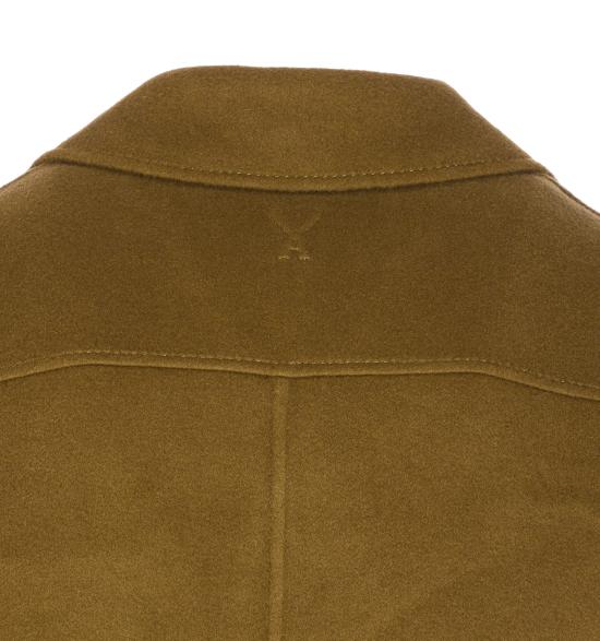 25FW 아미 알렉산드르 마티우시 코트 HCO471 WV0022298 Green - AMI ALEXANDRE MATIUSSI