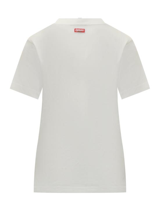 25FW 겐조 반팔 티셔츠 FF62TS3564SG 02 OFF WHITE - KENZO