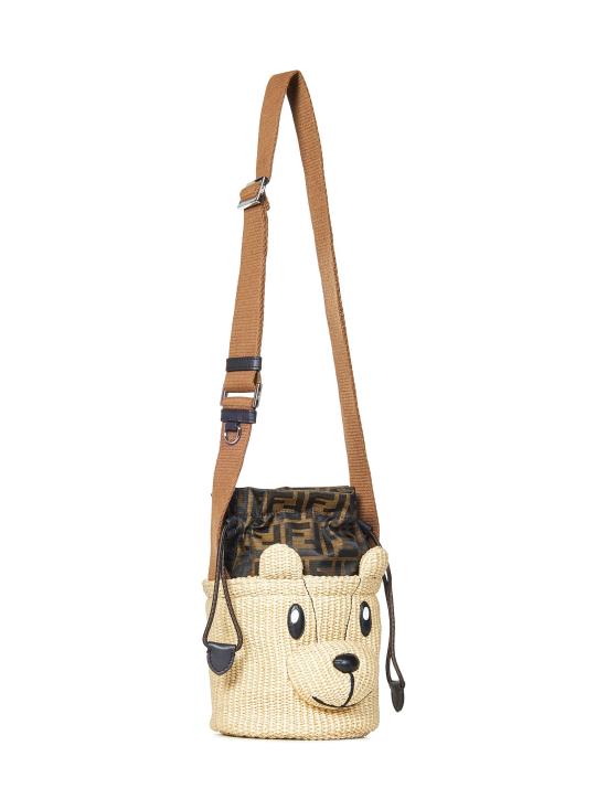 25FW [키즈] 펜디 숄더백 8BZ056AUIN F1O87 Beige - FENDI