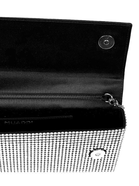 25FW 아미나 무아디 클러치/파우치 AMINIPALOMA BLACKWHITE Black - AMINA MUADDI