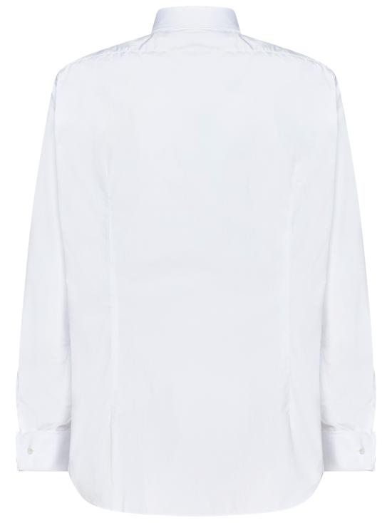  라르디니 긴팔 셔츠 EPQUARTOCNC2025P 105E White - LARDINI