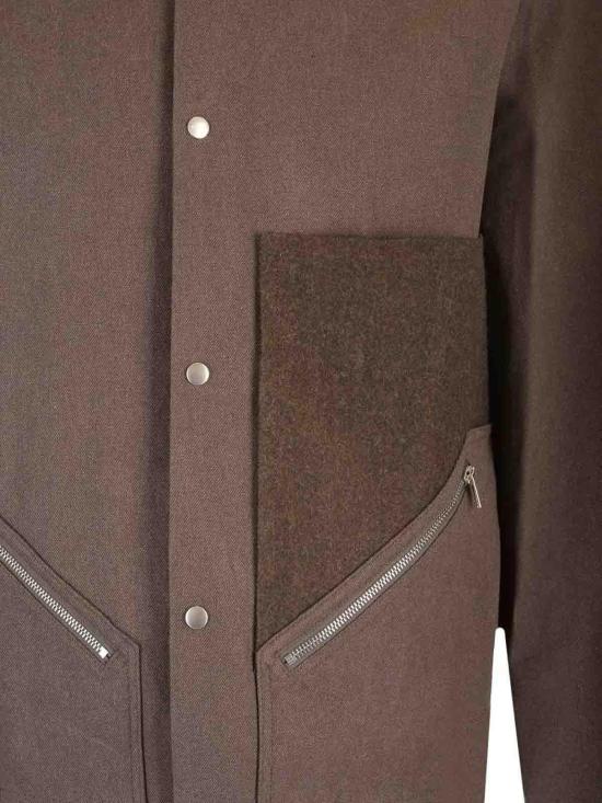  릭 오웬스 자켓 RR02D6708CTWWTY240409 Brown - RICK OWENS