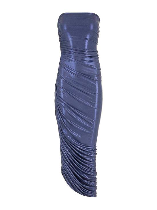  노마카말리 미디 스커트 ST2243LMD46810MILITARYBLUE Blue