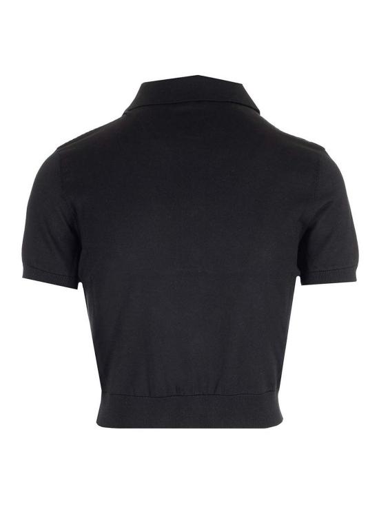  로에베 폴로 티셔츠 S540Y14KCC1100 Black - LOEWE