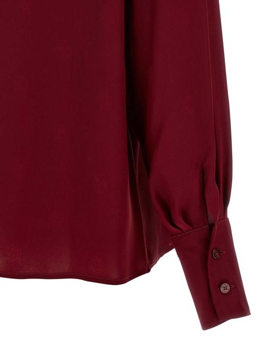 25FW 에트로 블라우스 WRIA007799TU1L3R0368 Dark Red - ETRO