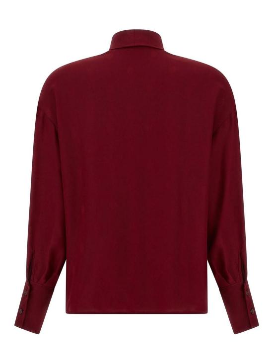 25FW 에트로 블라우스 WRIA007799TU1L3R0368 Dark Red - ETRO