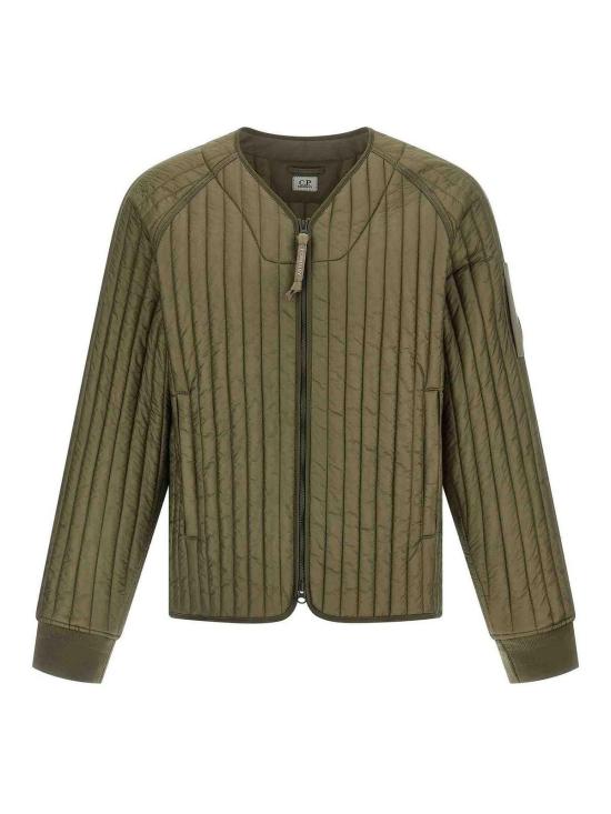  씨피 컴퍼니 라이너 봄버 패딩 자켓 라이너 봄버 패딩   19CMOW051A110430A356 Green