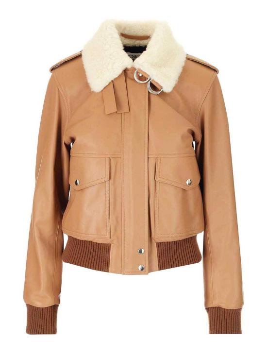  로에베 자켓 S359Y19L433288 Brown