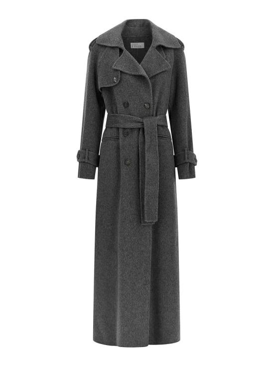  쥬세페 디 모라비토 트렌치 코트 05FWCO0620536398 Grey