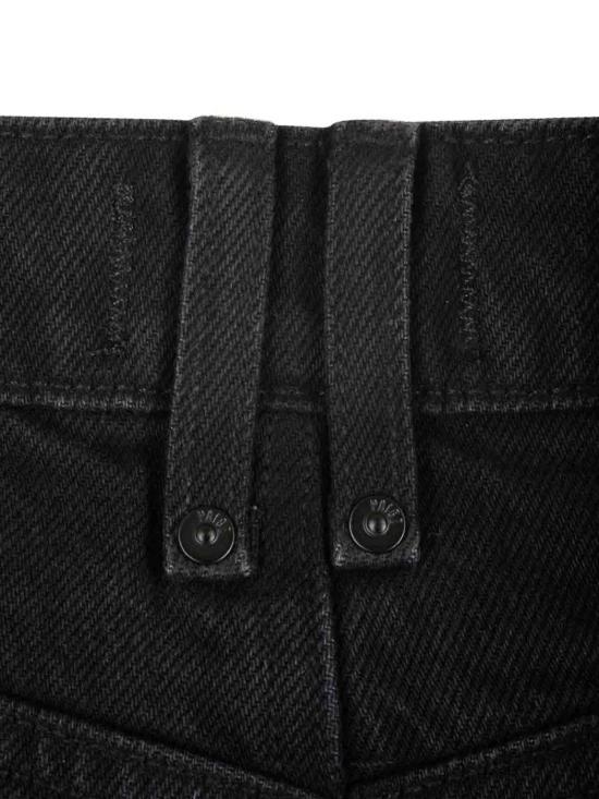  페이지 미디 스커트 8519G82B035WB035 Black - PAIGE