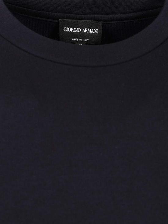 25FW 조르지오 아르마니 긴팔 티셔츠 GM000328TE11705UB115 Blue - GIORGIO ARMANI