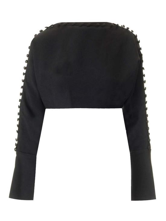  톨러 마르모 블라우스 TMPF2413133BLACK Black