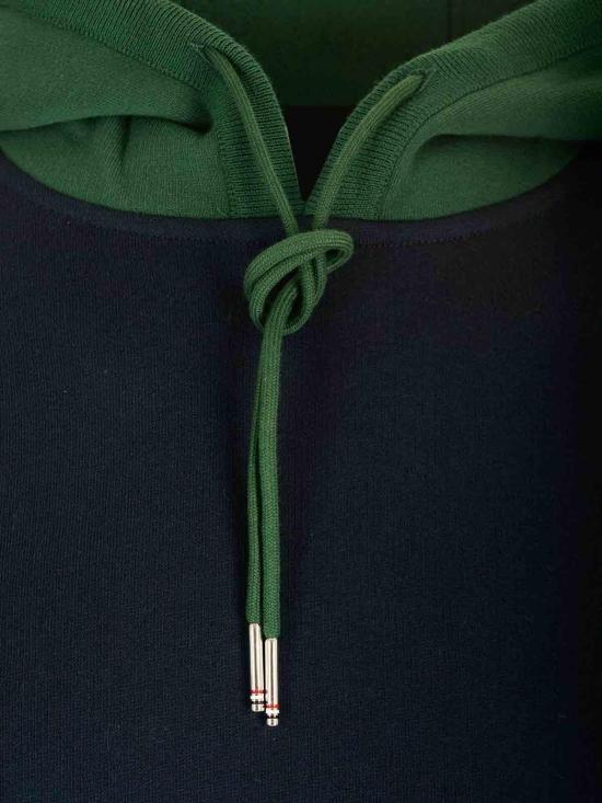 25FW 톰브라운 후드 티셔츠 MJT499AJ0154415 Blue - THOM BROWNE