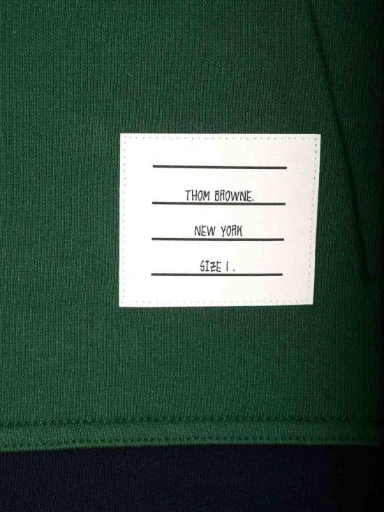 25FW 톰브라운 후드 티셔츠 MJT499AJ0154415 Blue - THOM BROWNE