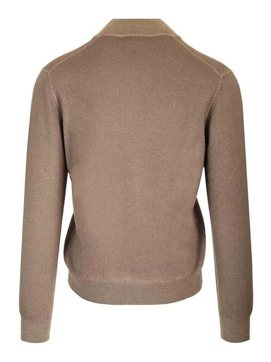 25FW 발바 집업 니트 700024210012 Beige - BARBA