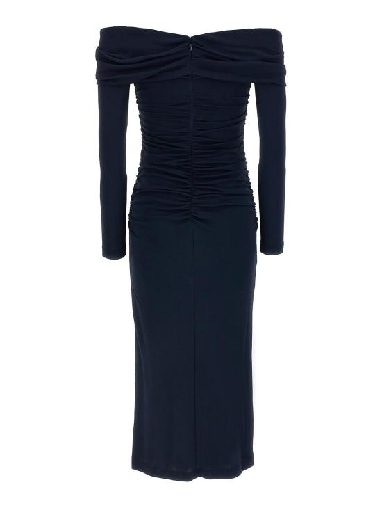  캐롤리나 헤레라 미디 스커트 P2515N501JRS493 Blue - CAROLINA HERRERA