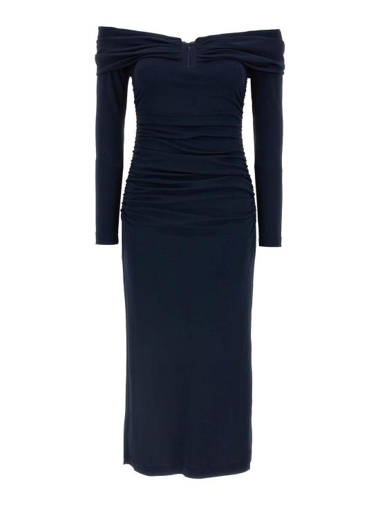  캐롤리나 헤레라 미디 스커트 P2515N501JRS493 Blue