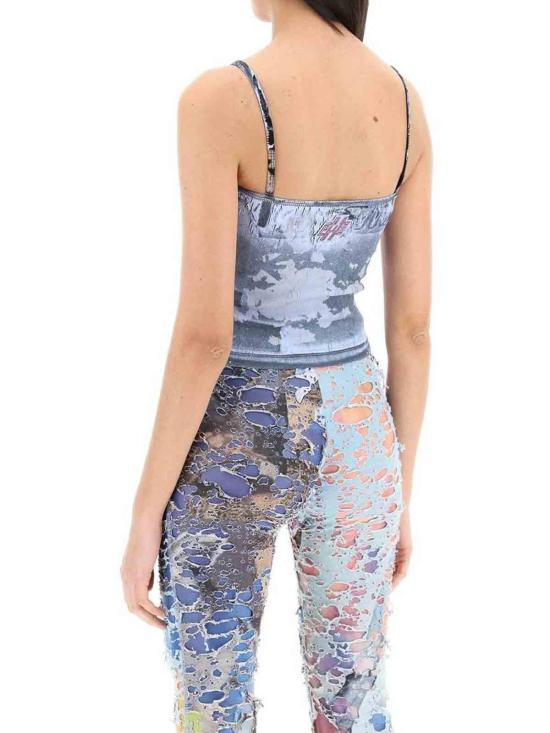 24FW 디젤 민소매 티셔츠 A136630BNCT Medium Wash - DIESEL