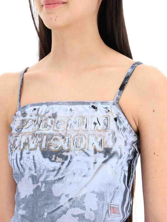 24FW 디젤 민소매 티셔츠 A136630BNCT Medium Wash - DIESEL