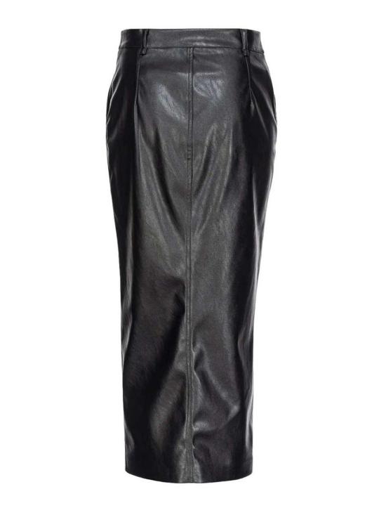  핑코 미디 스커트 1041457105 Black - PINKO