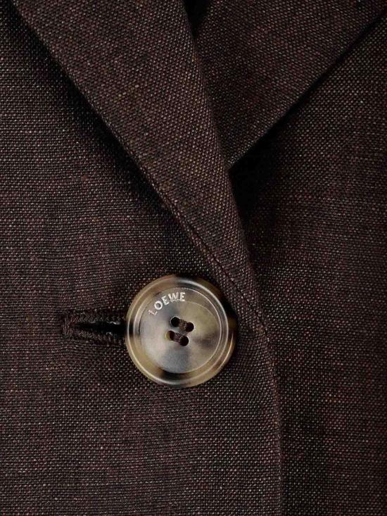 24FW 로에베 수트 자켓 S540Y03XA23110 Brown - LOEWE
