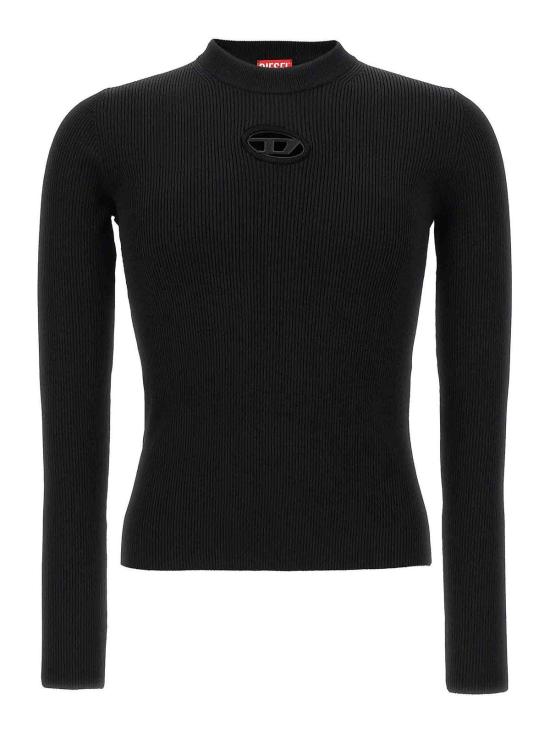  디젤 골지 고로 디테일 스웨터 A168770DLAX9XX Black