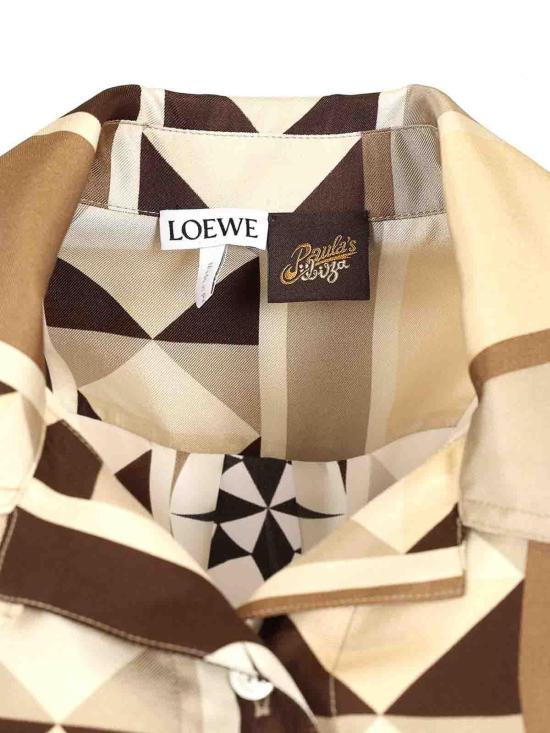  로에베 셔츠 S616Y05X443046 Beige - LOEWE
