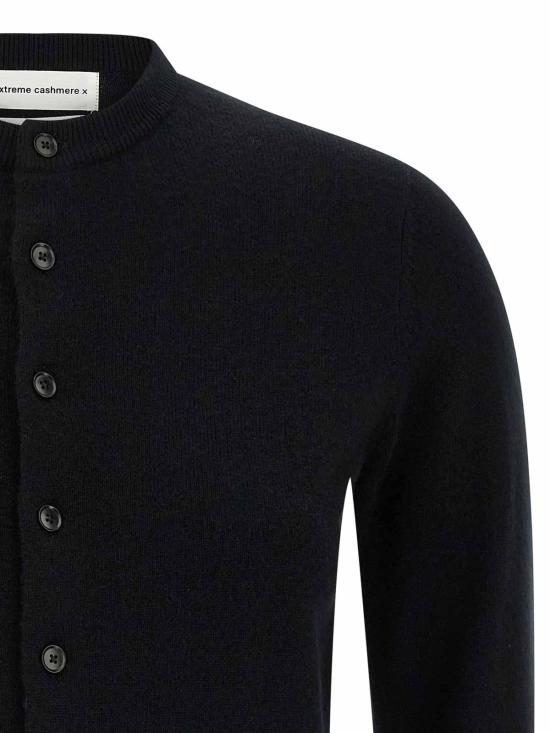 25FW 익스트림캐시미어 가디건 N300LITTLE2RAVEN Black - EXTREME CASHMERE