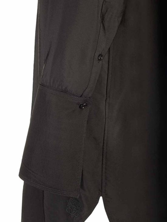 24FW 로에베 미디 원피스 S540Y09XOD1100 Black - LOEWE