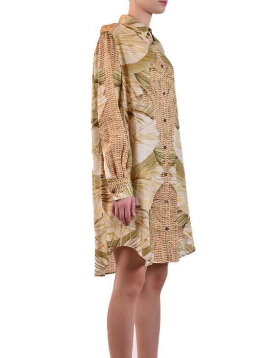  페이 미디 스커트 N8WH2465530 Multicolour - FAY